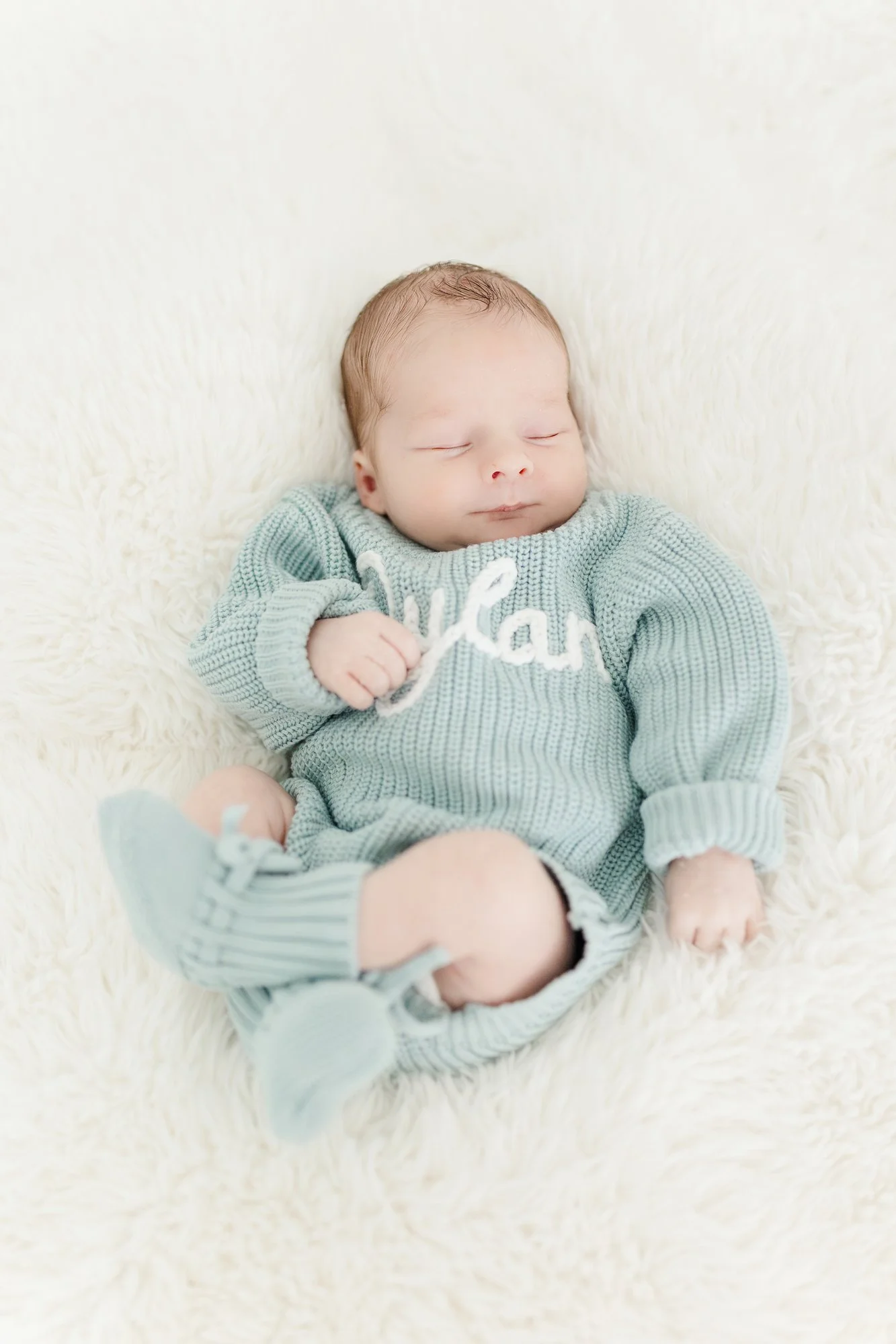 Baby Dylan's At-Home Newborn Session | Greenville, SC