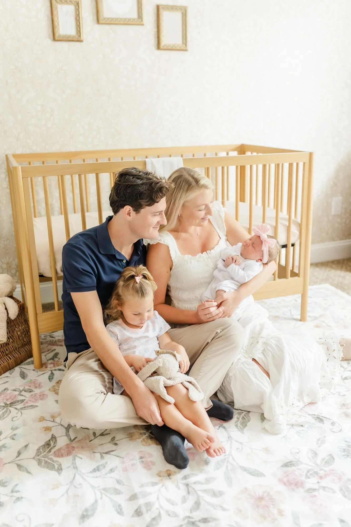 Baby Edie's At-Home Newborn Session | Simpsonville, SC