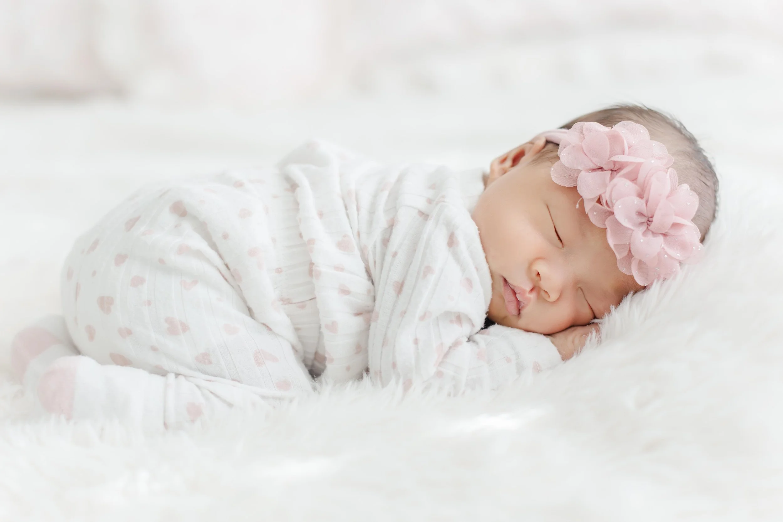 Baby Aly's In-Home Lifestyle Newborn Session | Greenville, SC