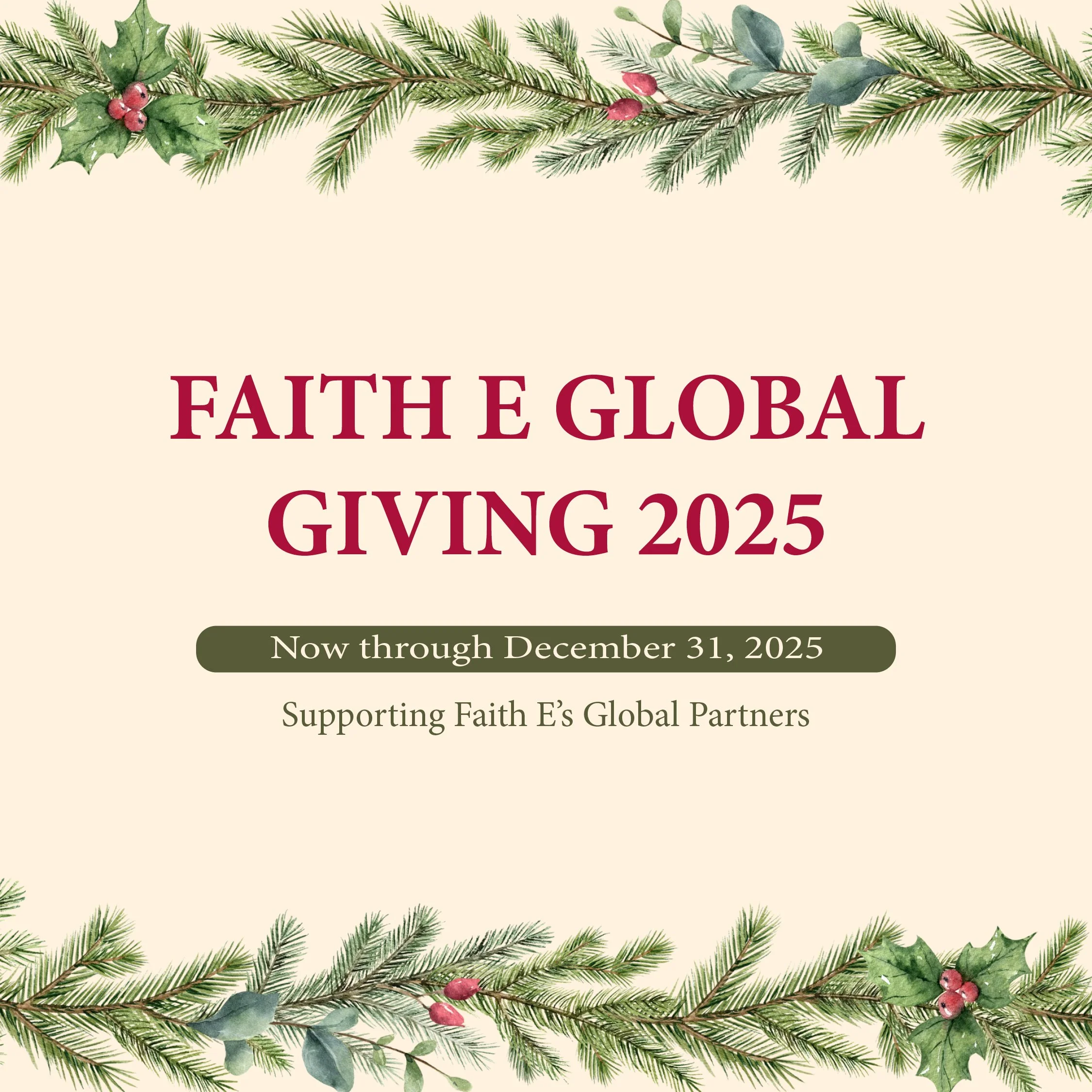 2025 Global Giving Catalog