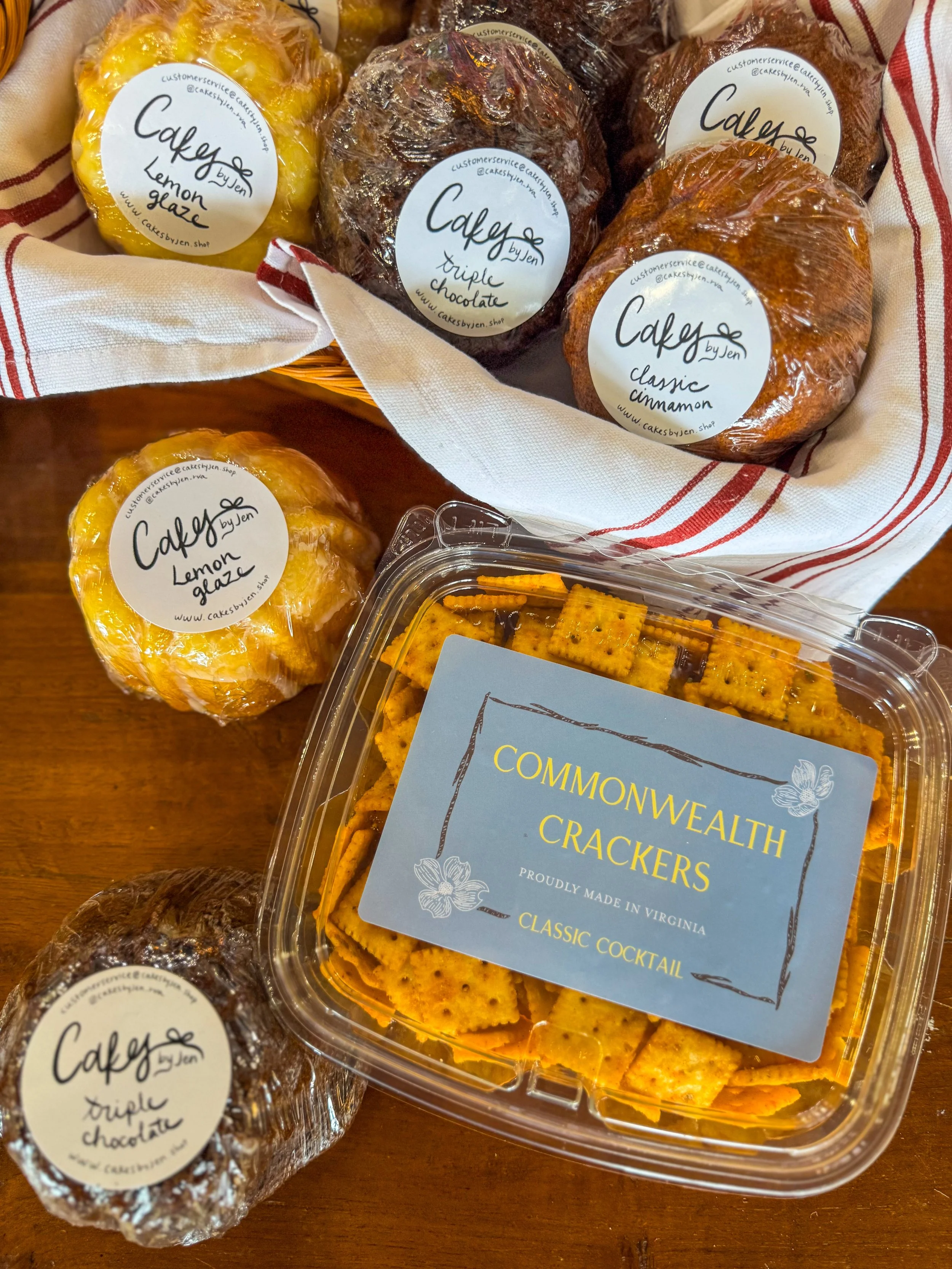 Cakes By Jen & Commonwealth Crackers