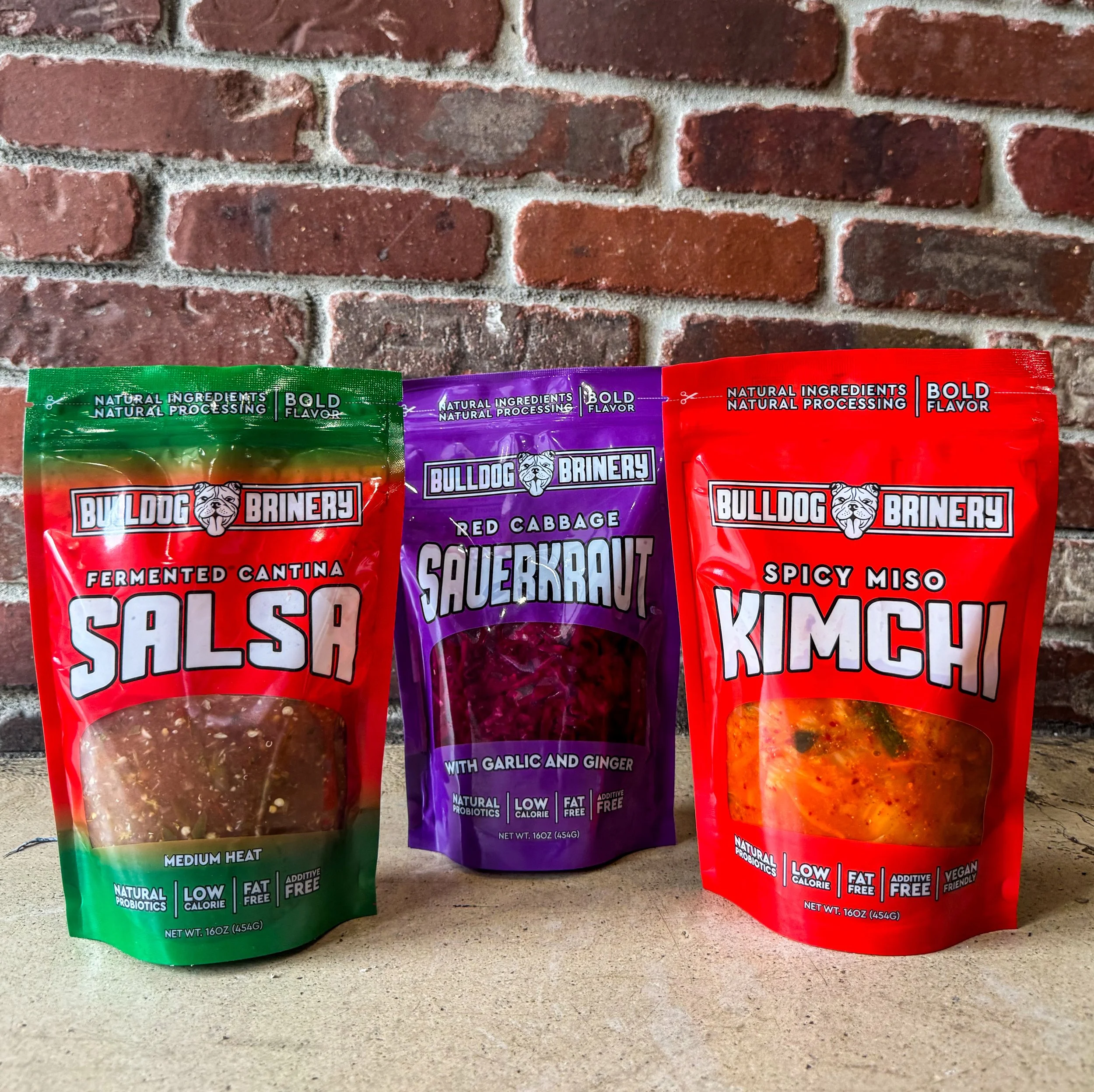 Bulldog Brinery Kimchi, Sauerkraut, and Fermented Salsa