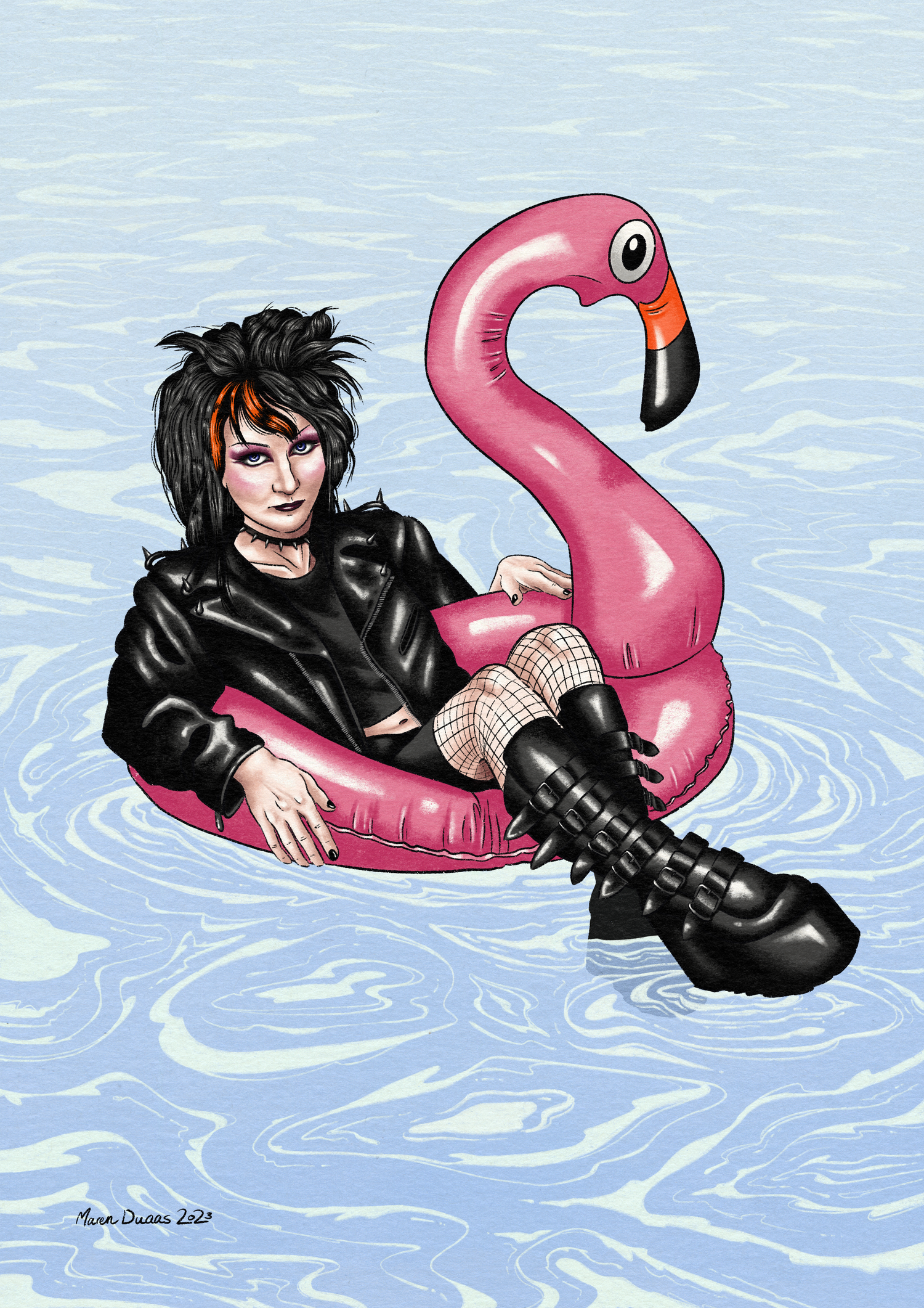 Art Print- Goth Summer — Maren Duaas Art