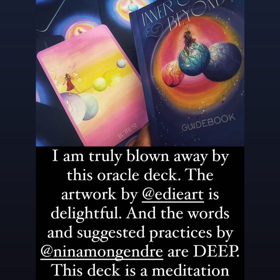 Order yours today! This deck takes you on a transformative journey with inner child, ancestral and shadow work. 
Thank you @jillgoldmanphotography 

#ancestralhealing, #indieoracledeck, #transformation