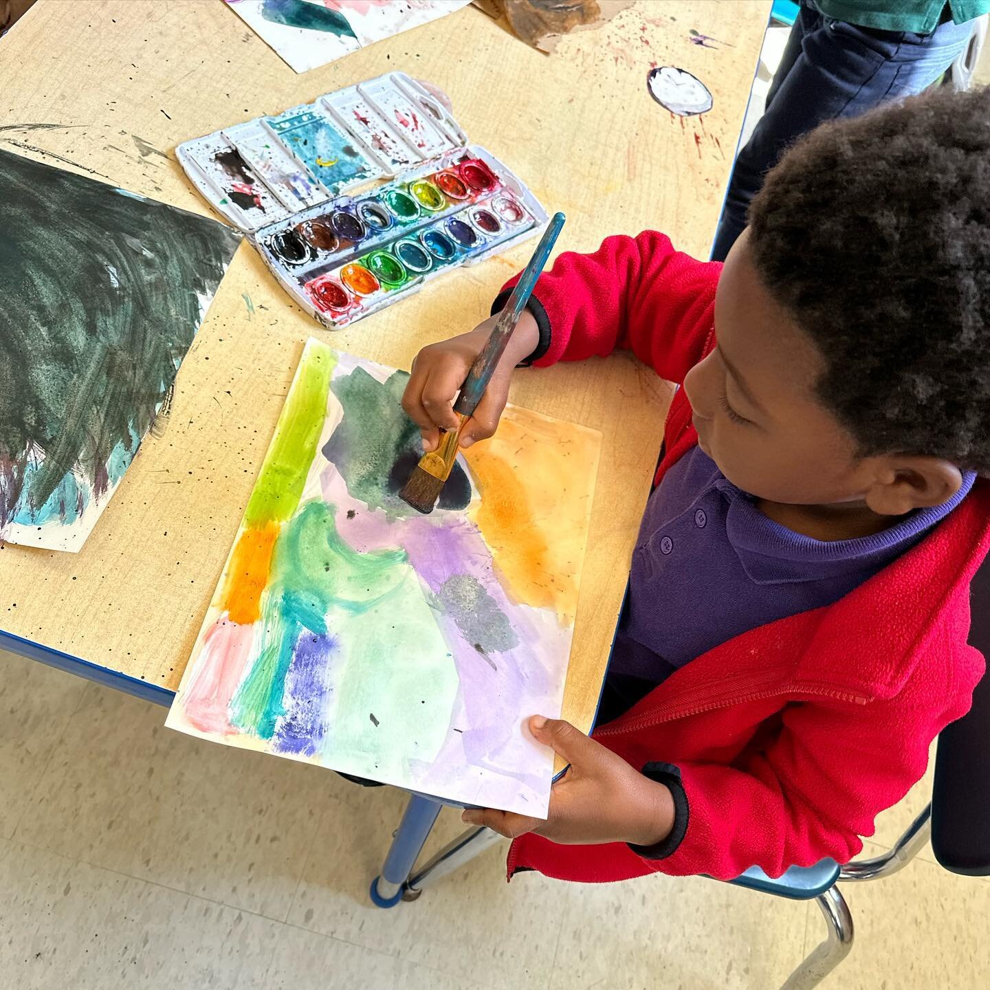 Thank you @deltaartsalliance for bringing the art to our &ldquo;Language, Literacy and Art&rdquo;series. We painted the sky, moon and stars to go along with our book, &ldquo;I Just Want to Say Goodnight&rdquo;. #literacy #mississippi #letstalkaboutit