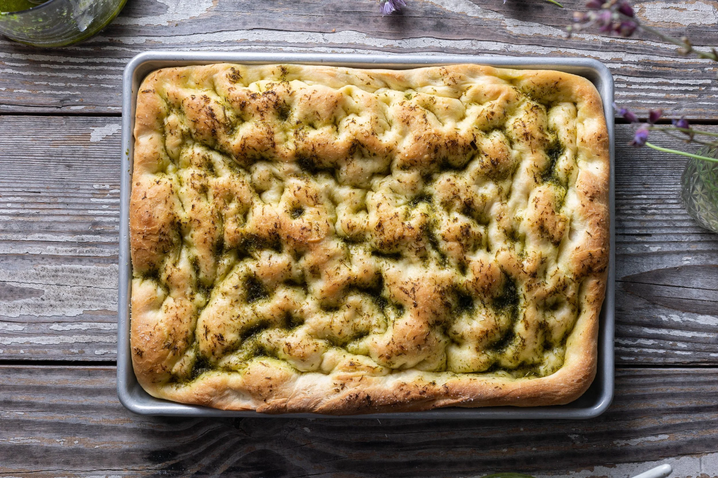spring foccacia