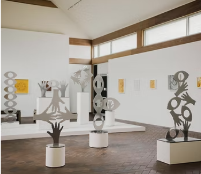 Michael Velliquette: The Distance Within Us Exhibition at Umlauf Sculpture Garden