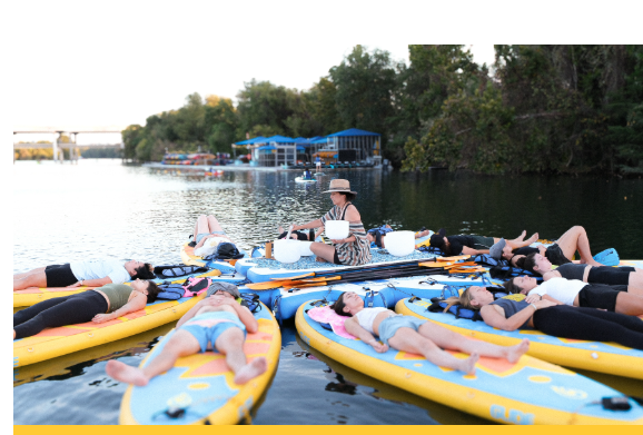 Floating Sound Bath at the Rowing Dock
