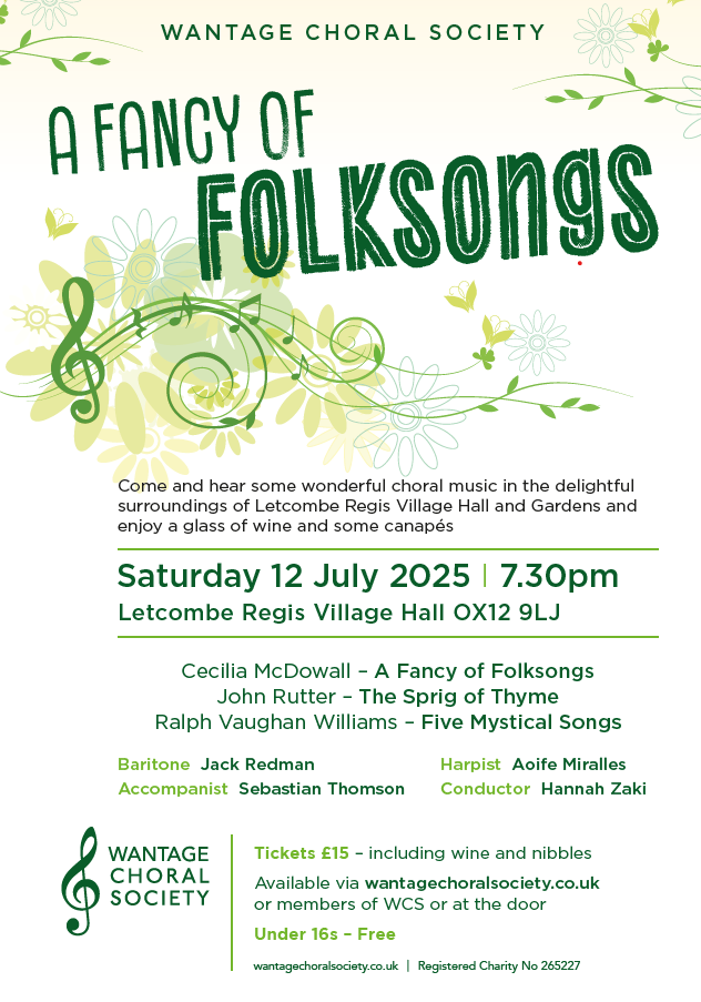 Wantage Choral Society: "A Fancy of Folksongs"