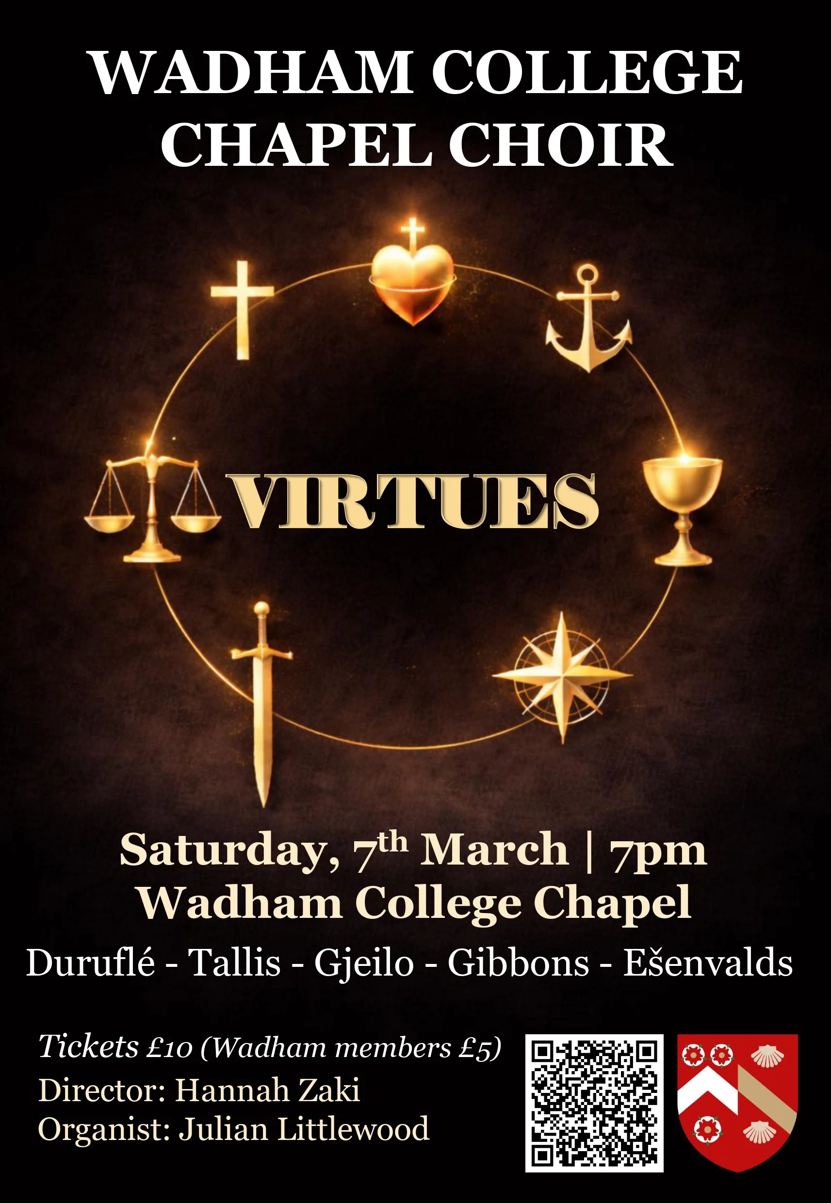 Wadham College Chapel Choir: Hilary Term Concert