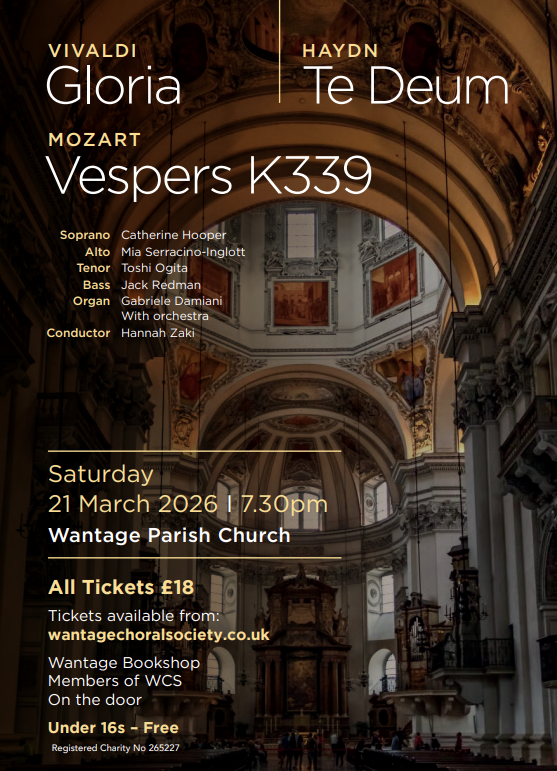 Wantage Choral Society: Spring Concert
