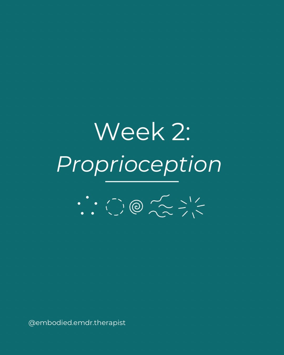 Week 2 of The Embodied Pathway: Proprioception.

If exteroception was about noticing the world around you, this week we turn to your body&rsquo;s sense of itself within that world.

Proprioception is your awareness of position, weight, and where you 