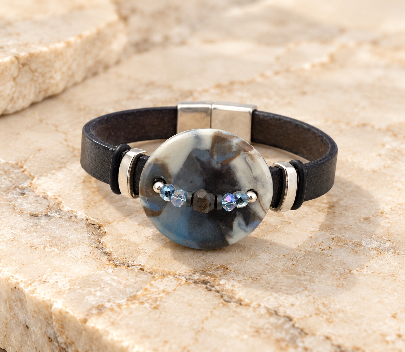 Oceanic Elegance Magnetic  Bracelet