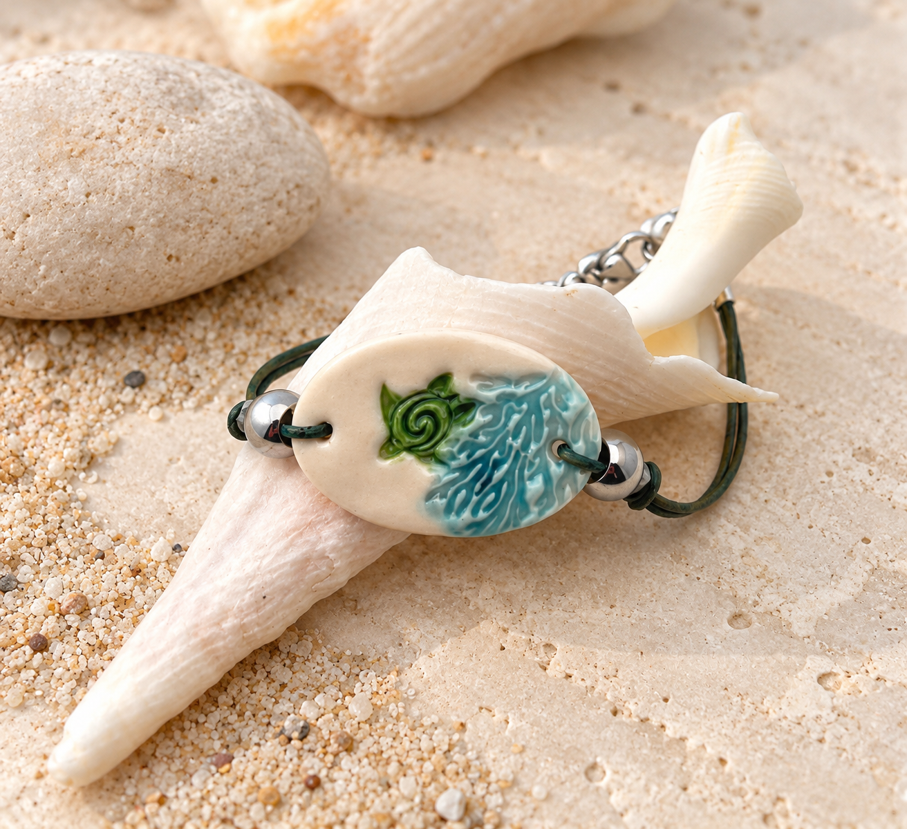 Sea Turtle Beach Bracelet