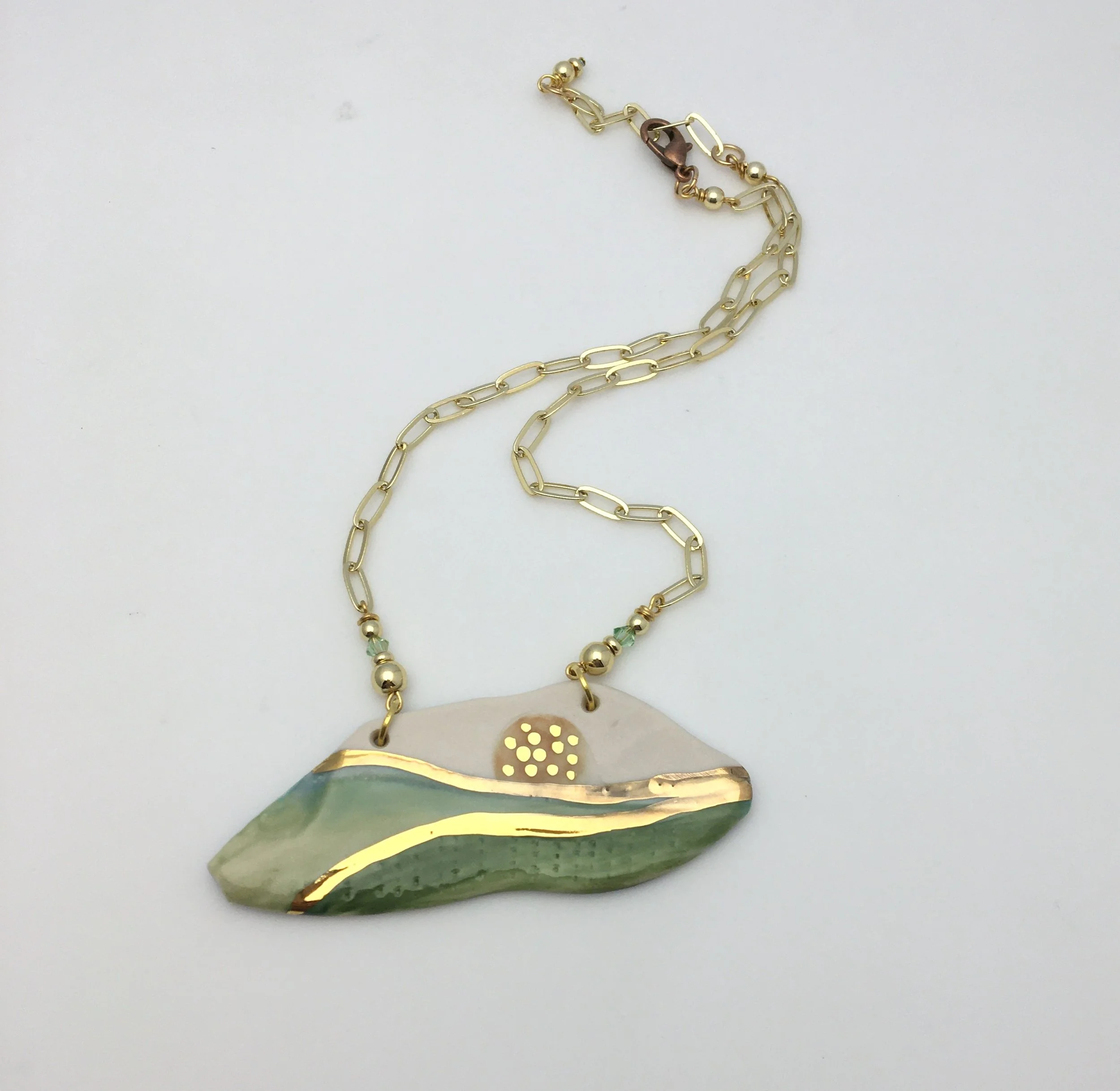 Green Horizon Necklace