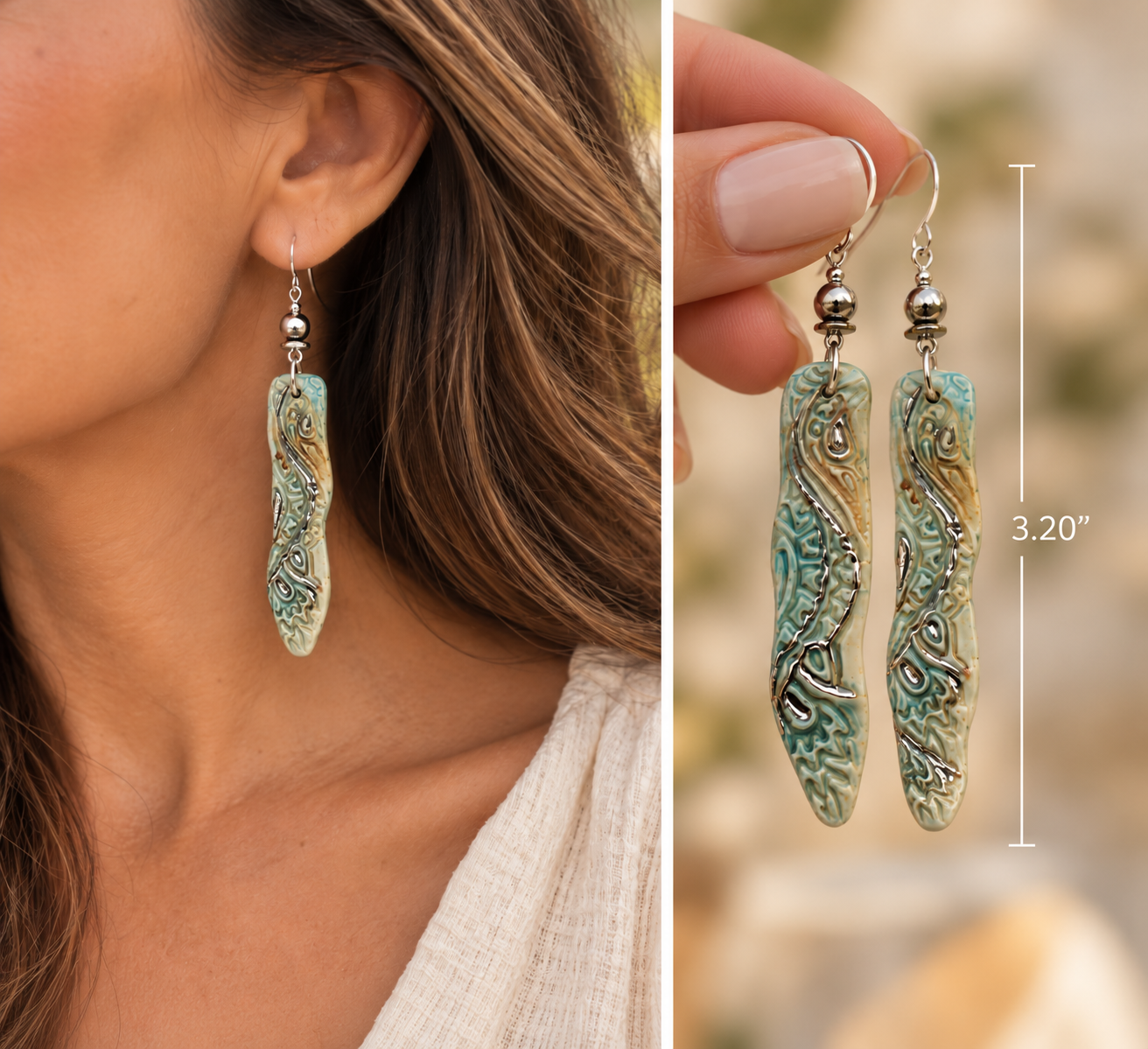Aqua Swirl Earrings_ Worn and Measured.png