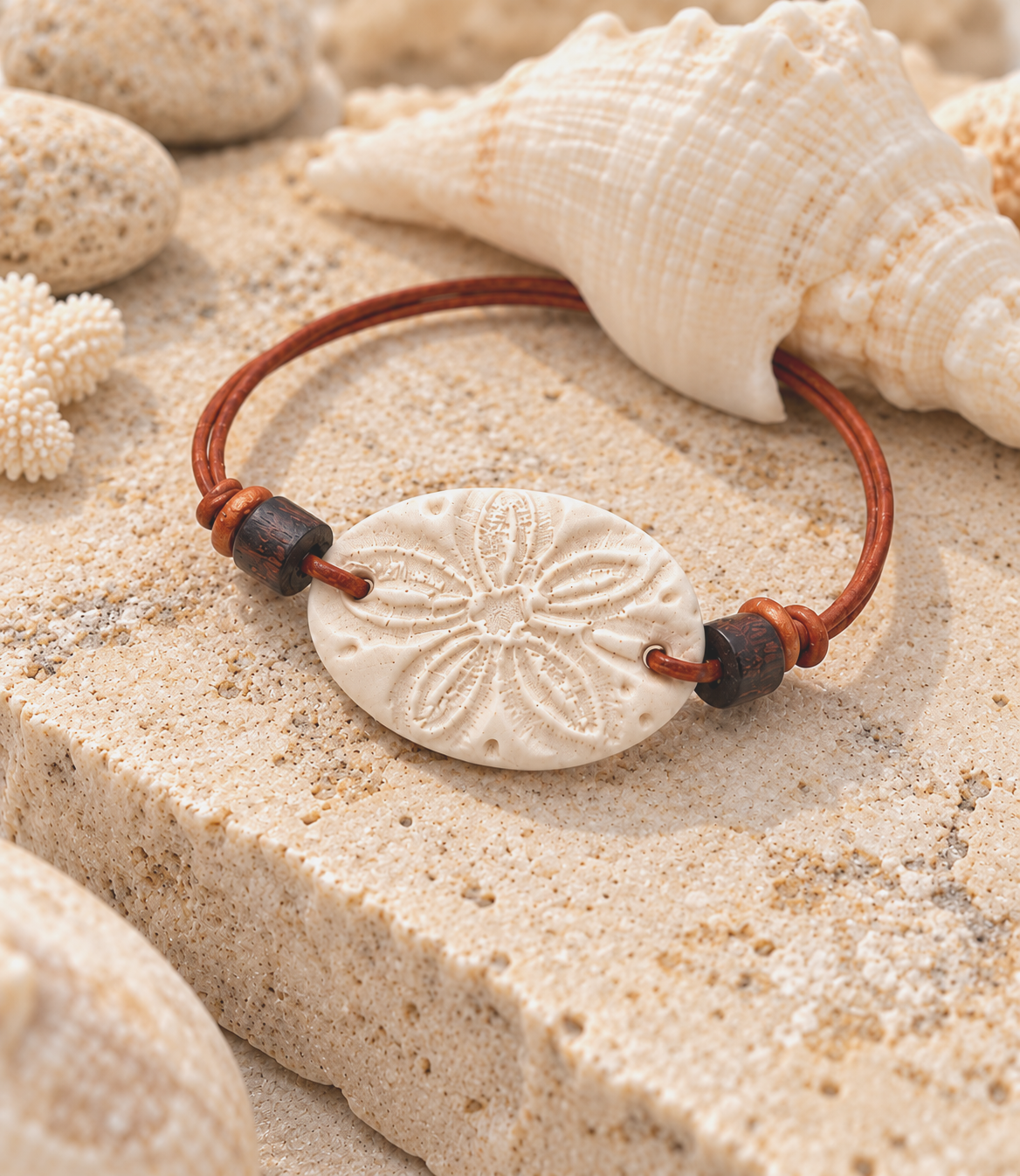 Coastal Sand-Dollar Pendant Bracelet.png
