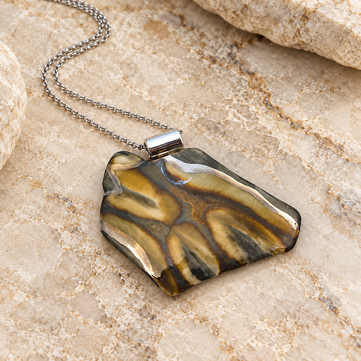 Golden Flow Necklace
