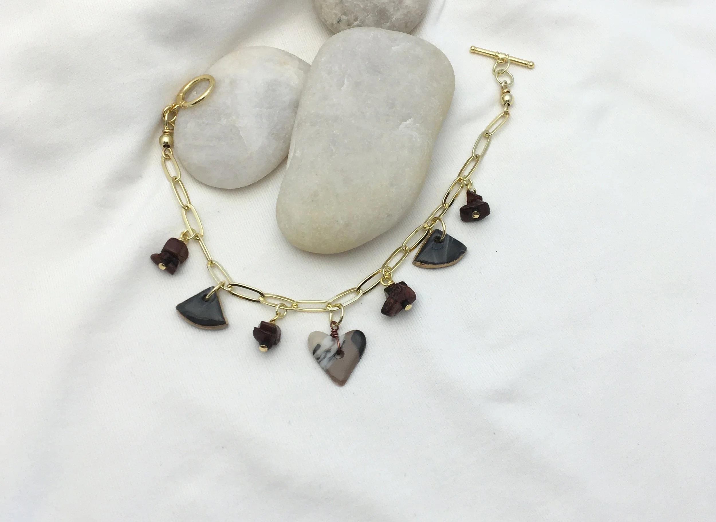 Soulful Heart Charm Bracelet