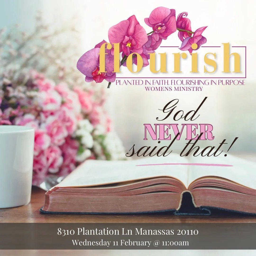 Women’s Ministry         FLOURISH 11 AM