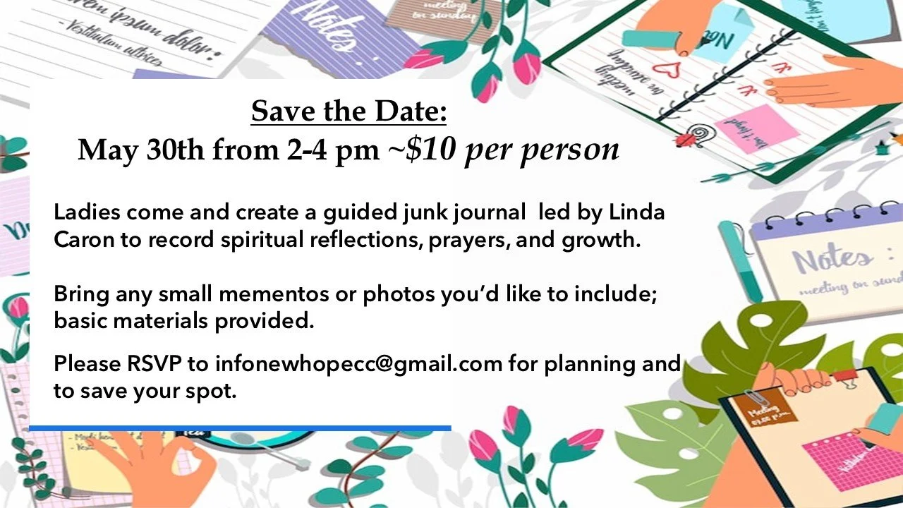 “Your walk with God” Journaling Class