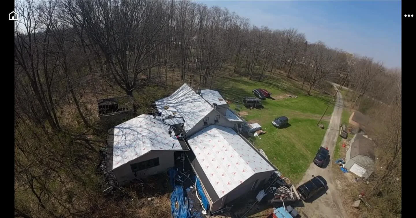 It&rsquo;s going to be country living for these new impact resistant Dynasty Glacier Shingles, 🤠 🚩 #redsailroofing 🚩#ikodynasty