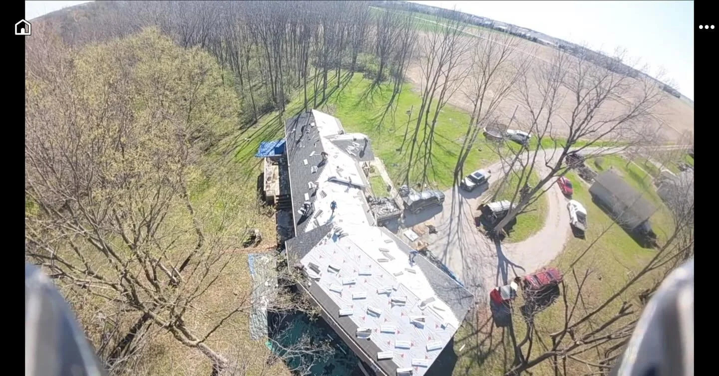 Camden country is one roof stronger today! New Dynasty Impact Resistant Shingles ready to go to work🚩 #redsailroofing #ikodynasty