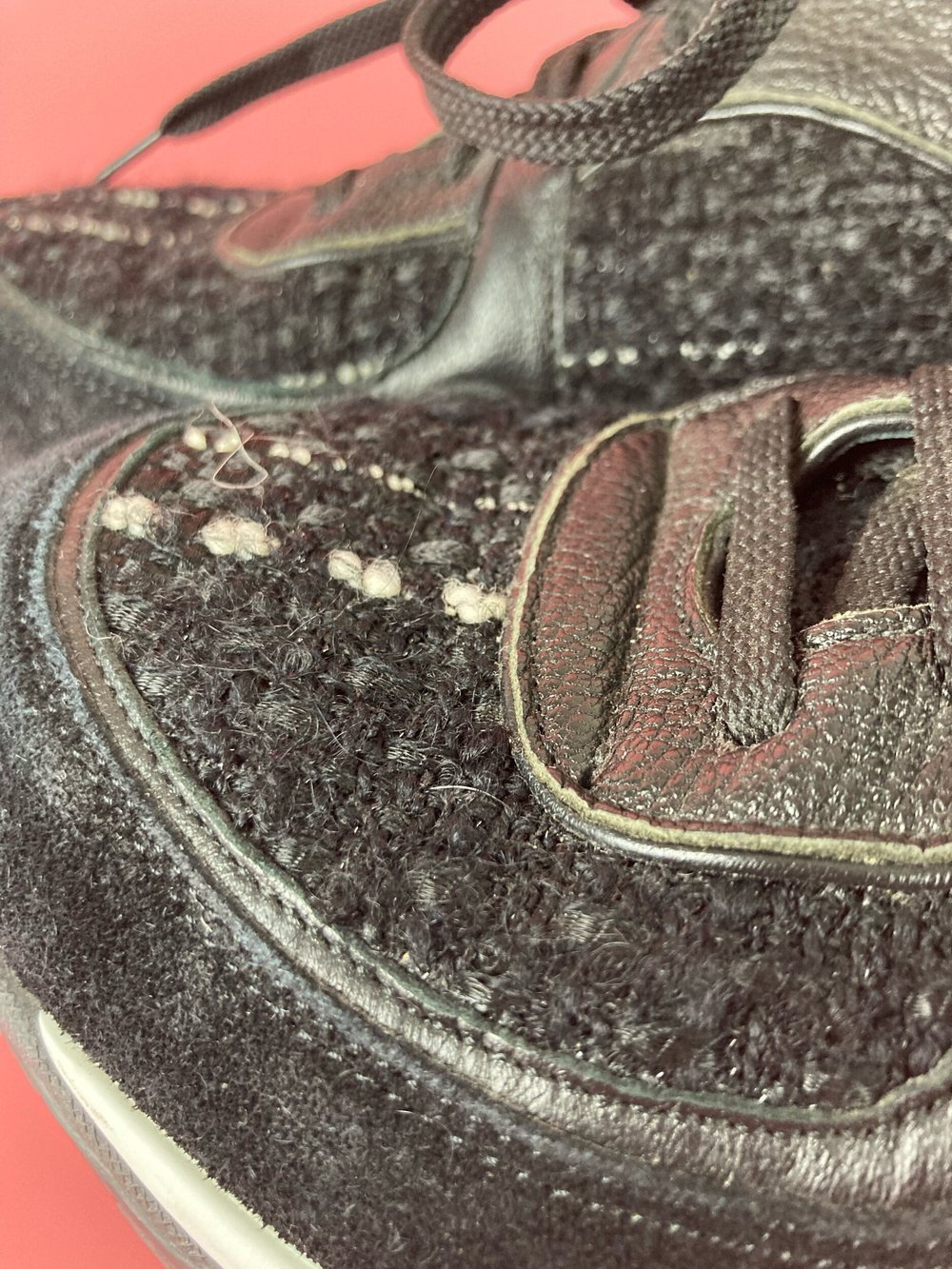 CHANEL Interlocking CC Logo Tweed Sneakers — MISS LULALA