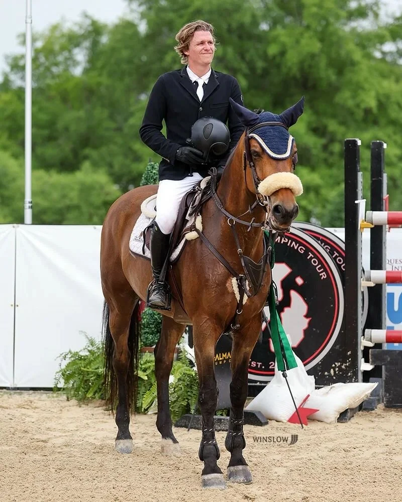 Had a really awesome time this week in Kentucky at the @splitrockjumpingtour Darius made his long awaited return to the FEI ring and didn't disappoint, going double clear and finishing 6th in the $37,000 CSI2* Qualifier! Huge thanks to everyone on th