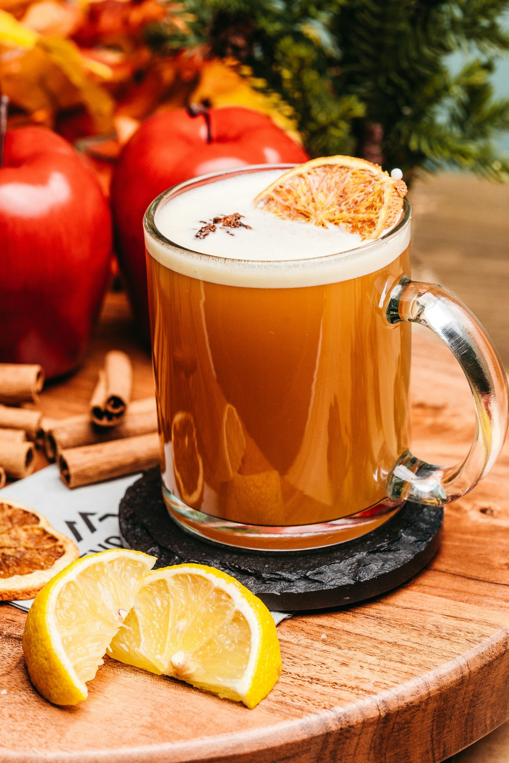 Fall Morning Apple Cider &amp; Donuts