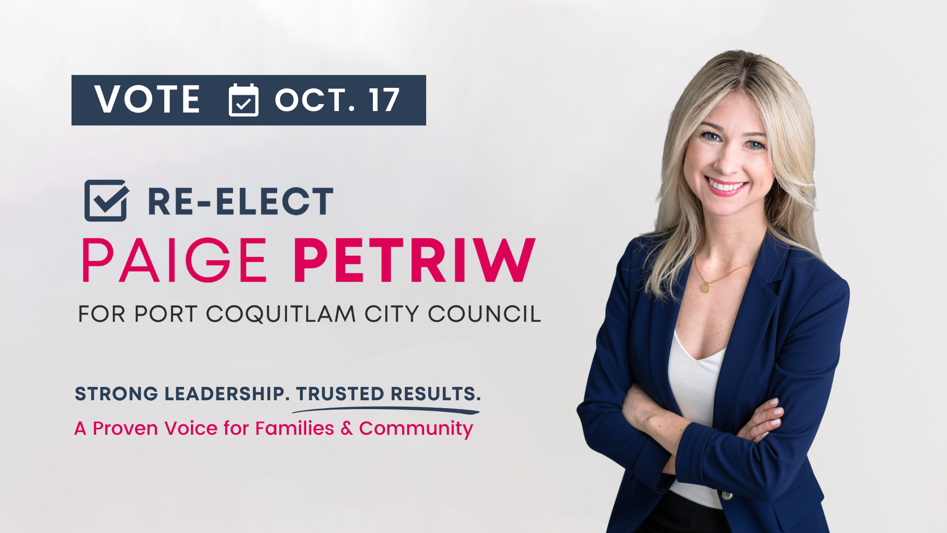 Paige Petriw Seeks Second Term On Port Coquitlam City Council