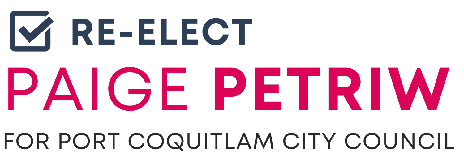 Re-Elect Paige Petriw for Port Coquitlam City Council