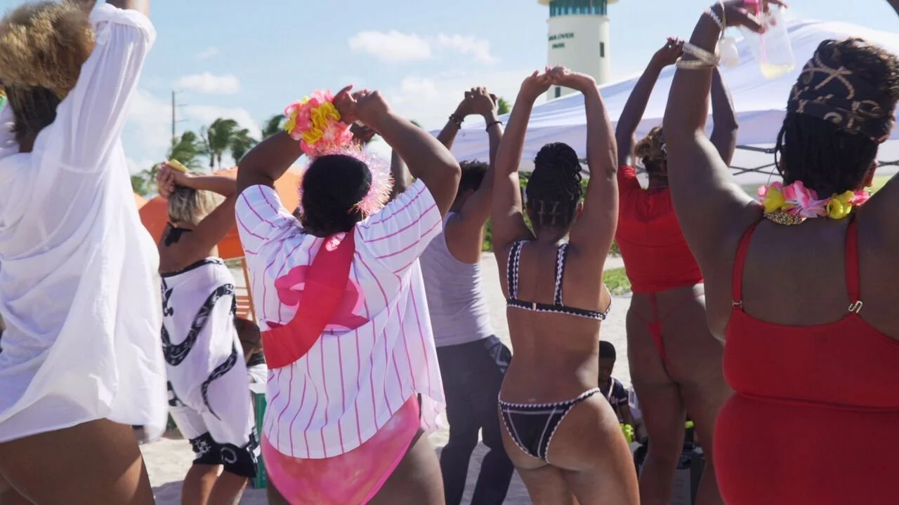 Day 2 of Black Miami Weekend 2025 &mdash; Kompa on the beach &mdash; Haitian Kompa is a dance rooted in connection, rhythm, and joy, where hips sway in smooth, circular motion and bodies move in sync; born in Haiti, it carries a legacy of resilience 