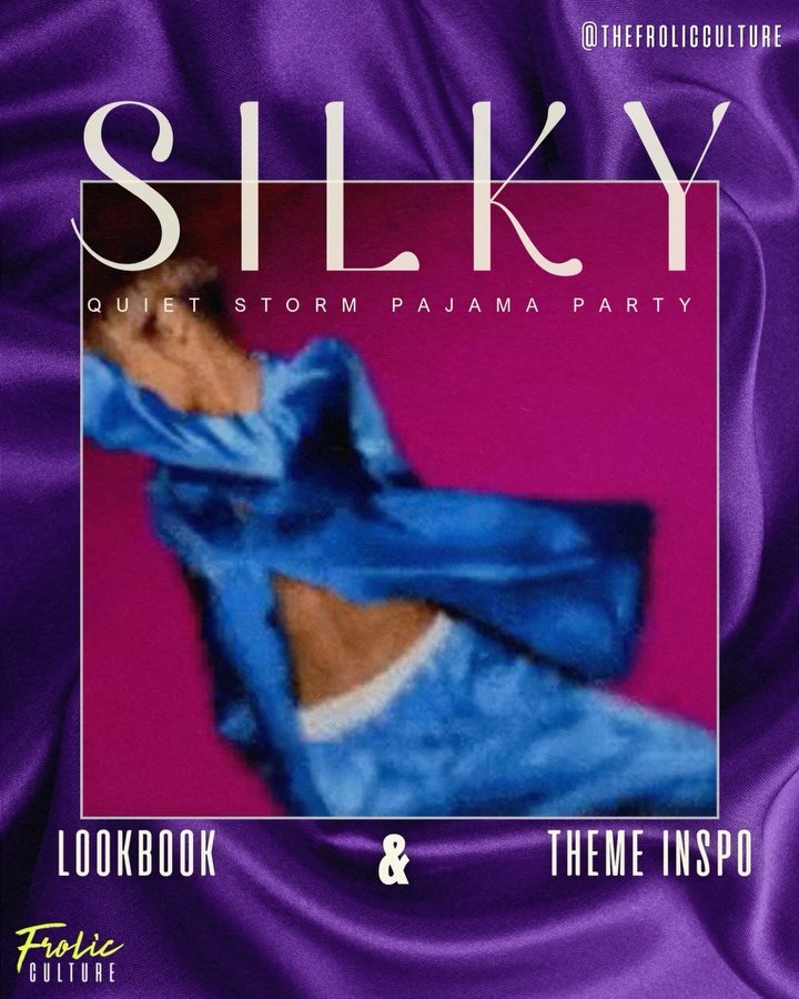 At the Silk Pajama Party, for the grown &amp; sexy 😌✨

Expect silky fits, smooth energy, and Black Miami looking GOOD all night long.

This one&rsquo;s for the 30+ crowd that knows how to step, vibe, and make a night feel effortless. 🖤🌴

Send this