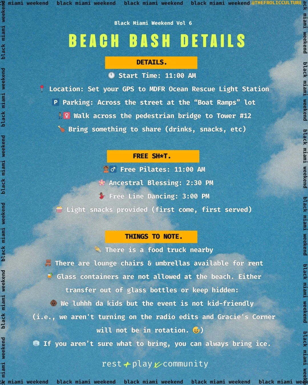In case you&rsquo;re still unsure! We got some details about tomorrow&rsquo;s Beach day! 

Of course if you have questions, we will do our best to tend to them. 

Otherwise, join our WhatsApp for updates!