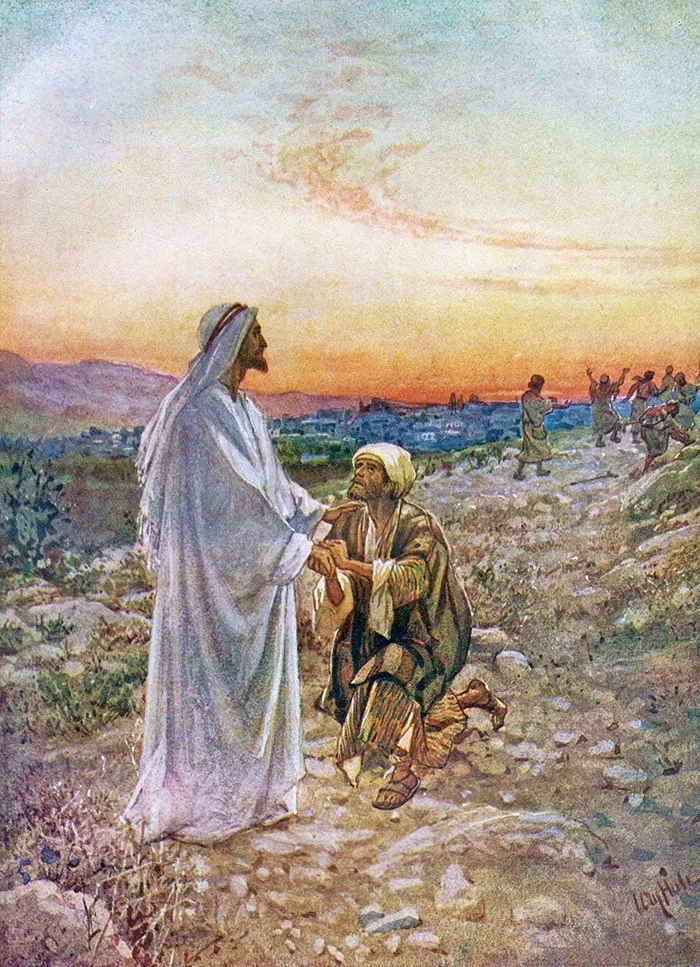 One Returned with Thanks (Luke 17:11-19)
