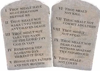 The Tenth Commandment (Exodus 20:17)