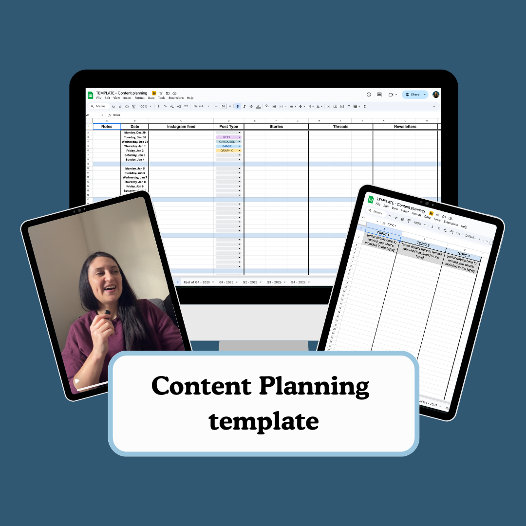 Content Planning Template