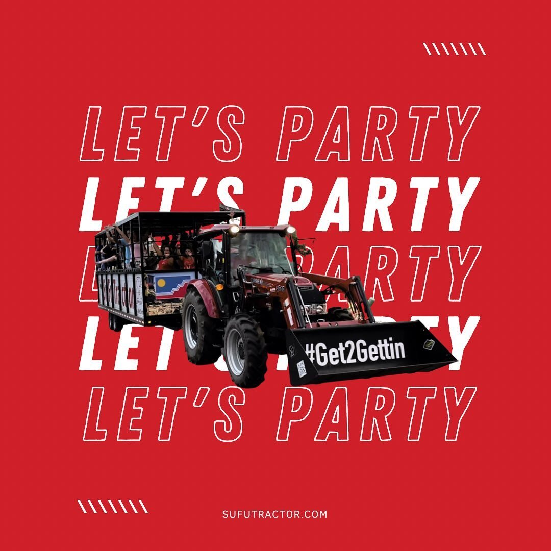 My name is SuFu Tractor, and&hellip; I like to party 

🎉🥳🎈🎊🍾🪩

#Get2Gettin