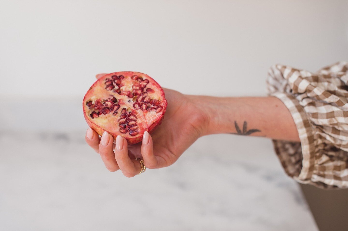 Looking for your next skin superfood?⁠
⁠
POMEGRANATE has to be one of my fave!⁠
⁠
Not only is it delicious to eat, I love adding to salads or snacking on as a much healthier alternative to skittles, there is growing research to support its use topica