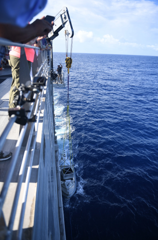 USNS Burlington Conducts Navy's Fleet Experimentation Program
