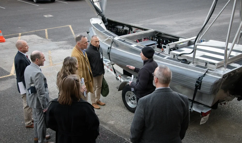 NIWC Atlantic Hosts Lt. Gen. Austin, USMC