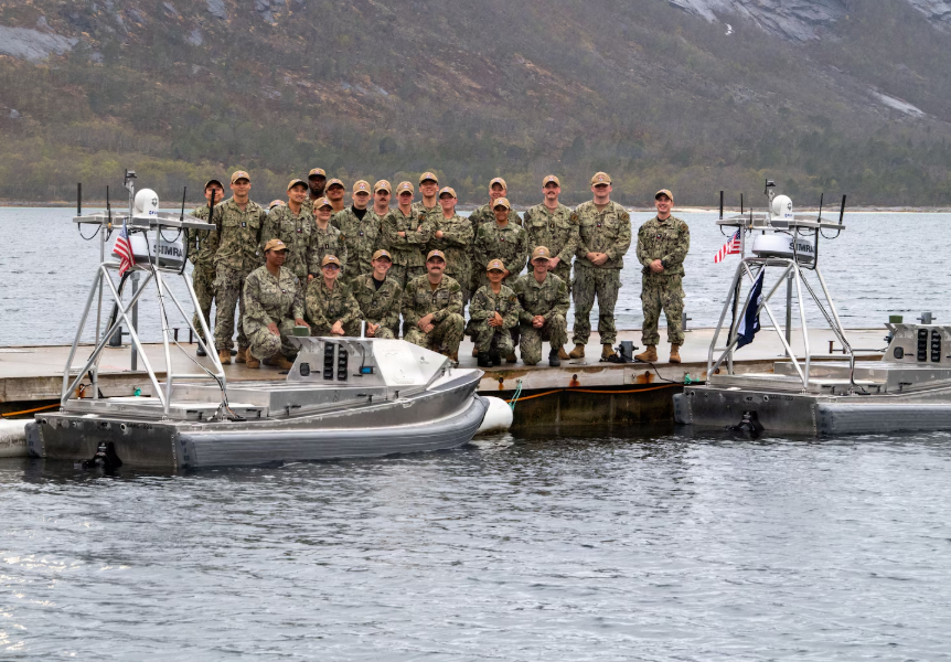 U.S. Navy Launches High-Tech Unmanned Systems During Bilateral Exercise with Norway