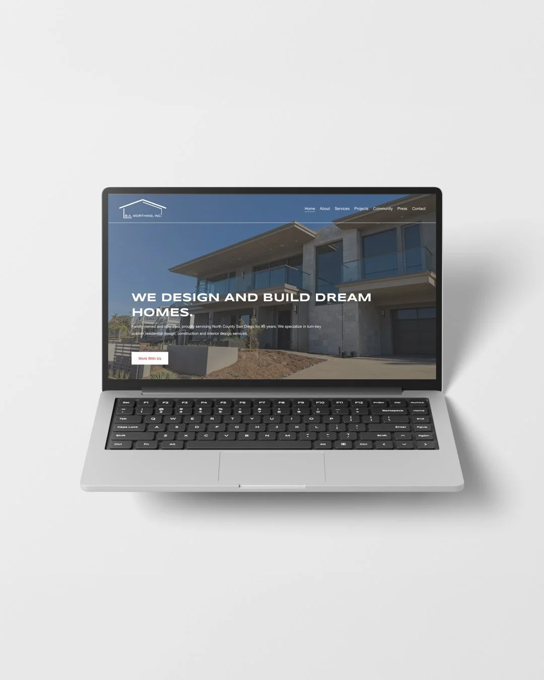 @b.a.worthing &mdash; 1/3⁠
⁠
Website re-design for B.A. Worthing, a Carlsbad design-build firm specializing in custom residential design, construction and interior design services.⁠
⁠
&mdash;⁠
⁠
#b2creativestudio #design #agency #interiordesign #cons