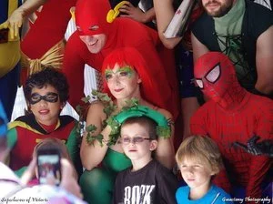 Superhero event for the BC Children's Hospital