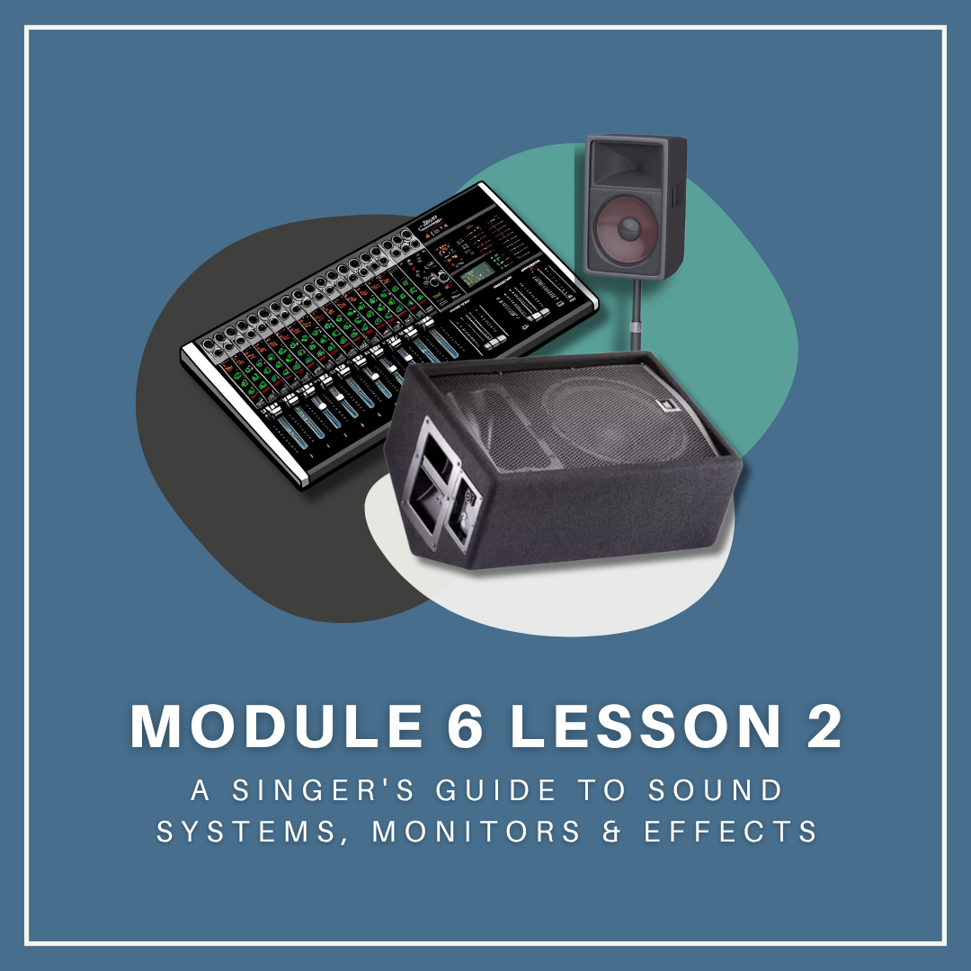 Module 6 Lesson 2: A Singer's Guide to Sound Systems, Monitors &amp; Effects
