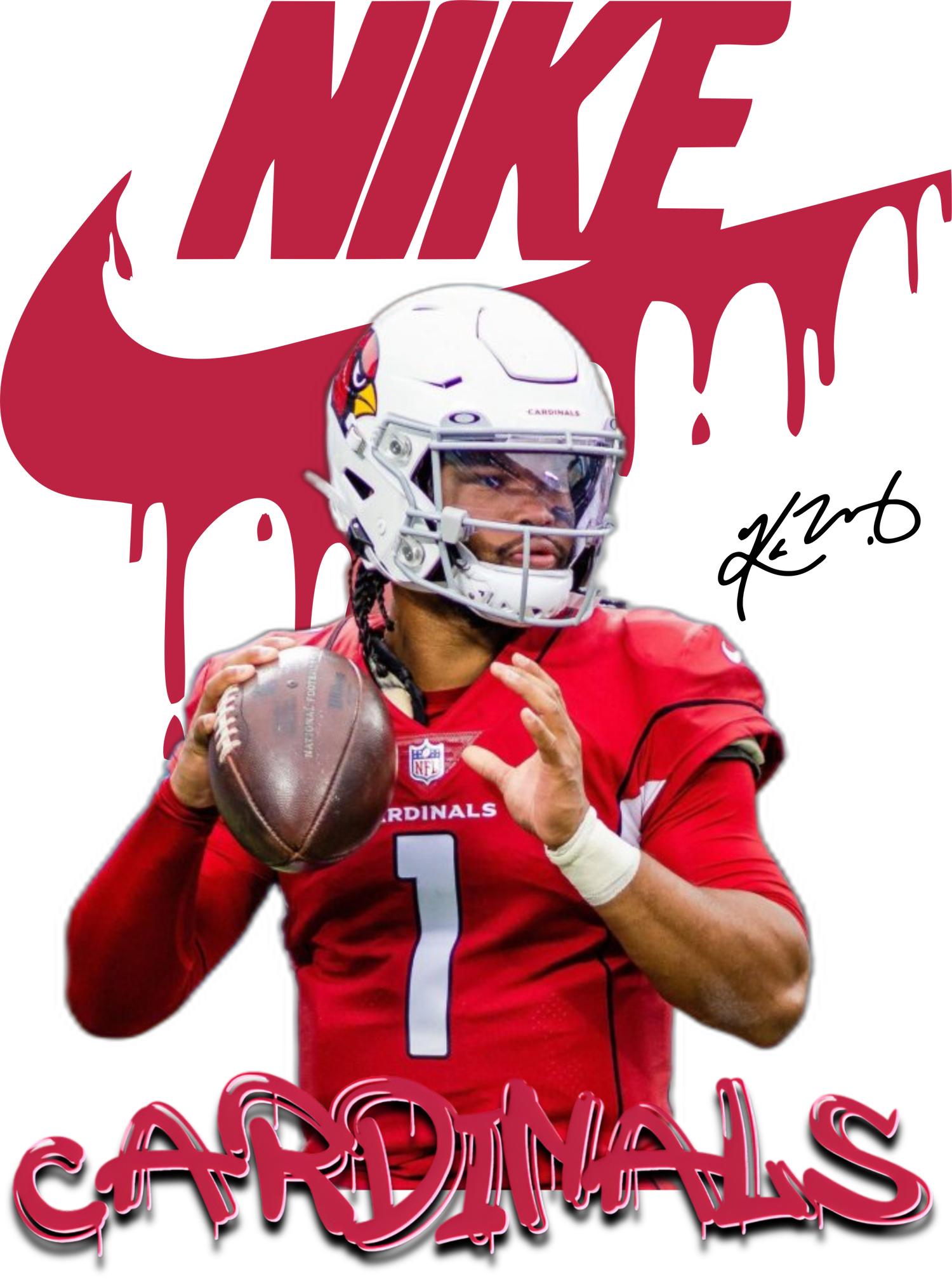 Digital Nike Cardinal Kyler Murray Shirt Design — TAW Sublimation