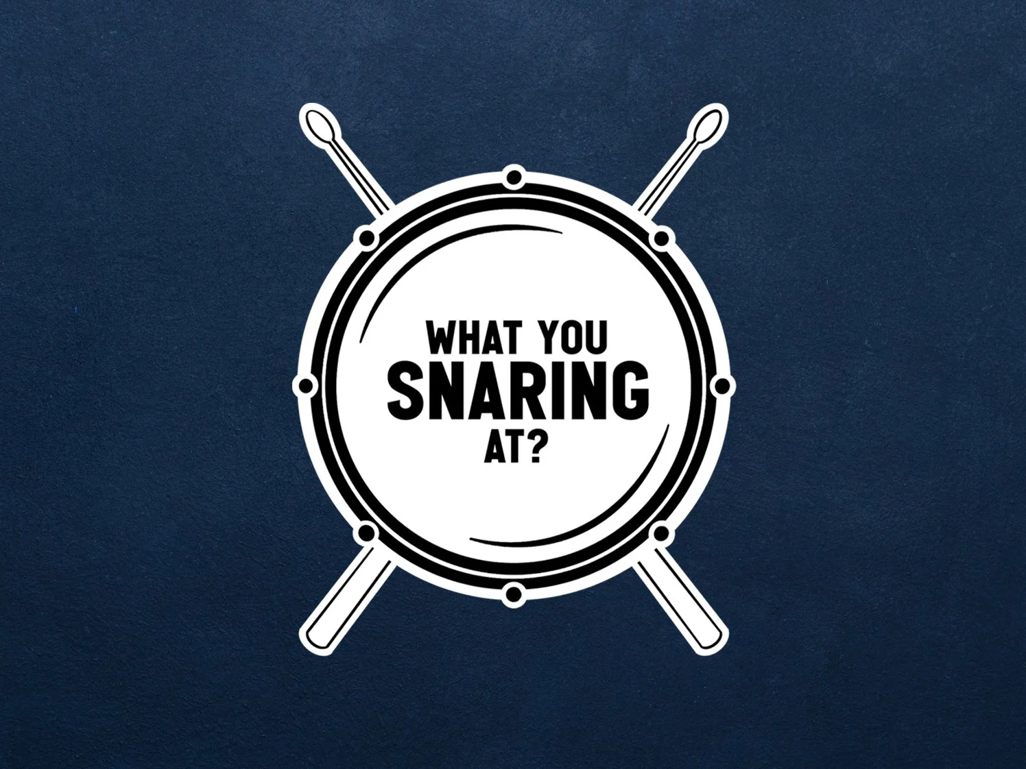 002 - Snaring - Sticker - White.jpg