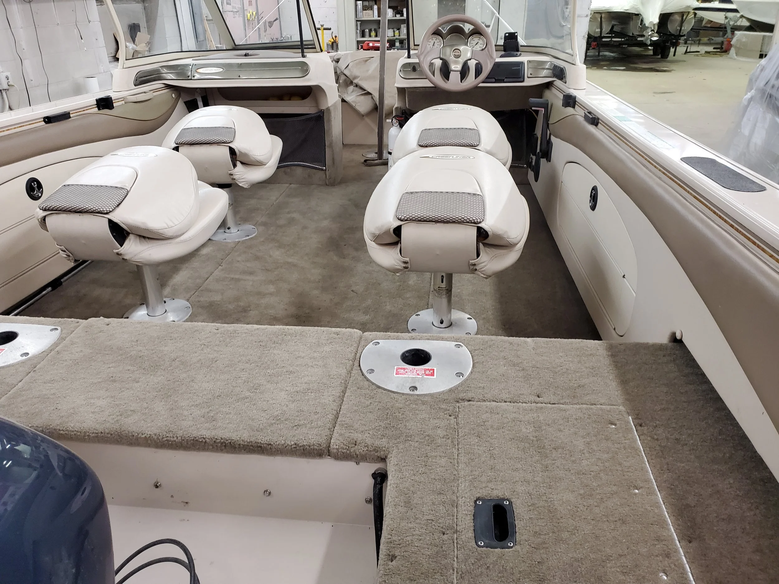 Minnesota Boat Flooring repair or replacement Service — BOAT