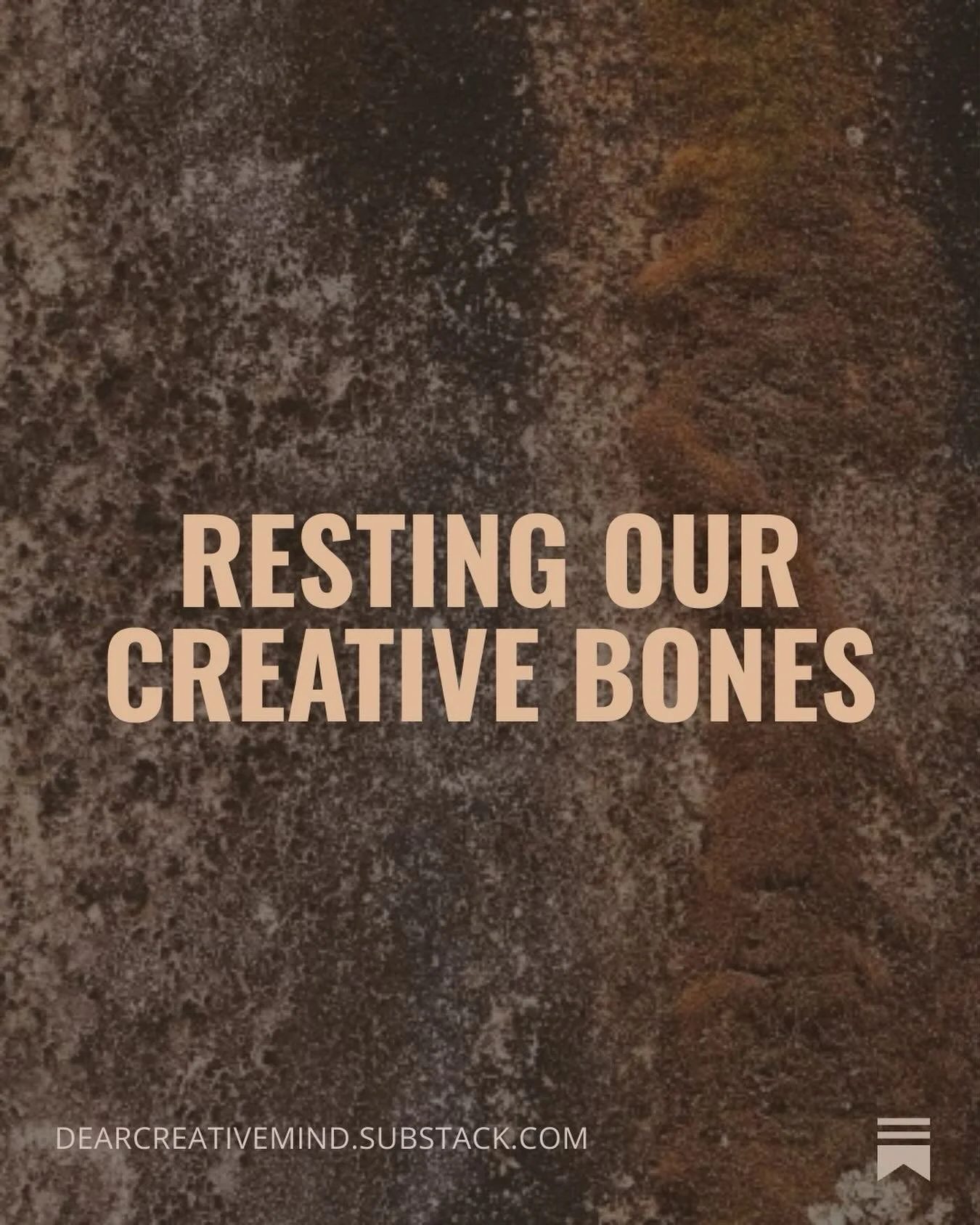 [new substack]

For those of us who live in the creative impulse, the drive to transform, mold, review, and improve can feel insatiable. It&rsquo;s part of our nature. And precisely because this drive is so strong, it becomes all the more important t